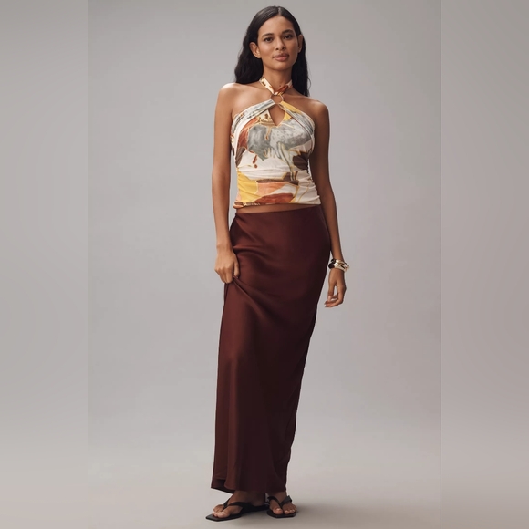 Sarah Hann Mesh Halter Top (NWT) XL - Picture 2 of 7